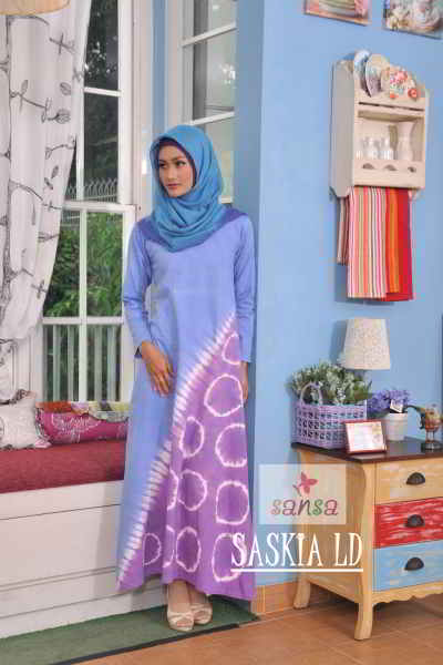 Baju Gamis Katun Saskia Rp 50rb Model Baju Muslimah Modern Online